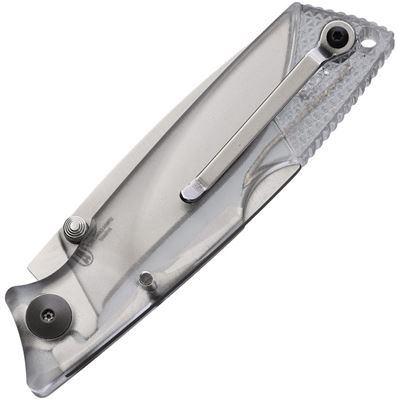 Coltello pieghevole WRAITH Ice Series lama liscia TRASPARENTE Ontario Knife Company 8798CL 2