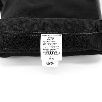 Guanti invernali per paracadutisti, combinazione da discesa AČR Esercito ceco 880205V 6