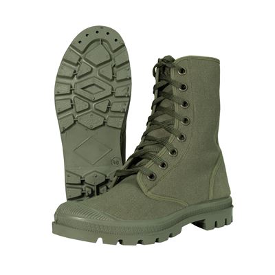 Scarpe INVAZky di tela VERDI