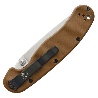 Nůž zavírací RAT II D2 COYOTE BROWN Ontario Knife Company 8828CB 2