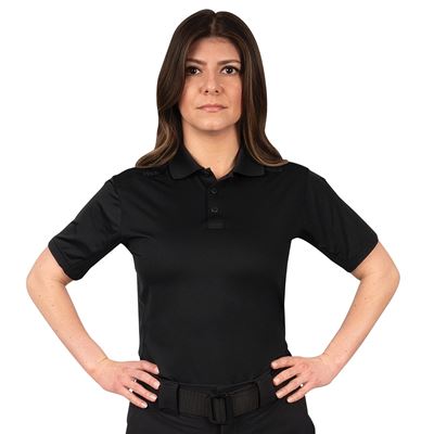 Polo da donna TACTICAL PERFORMANCE manica corta NERO