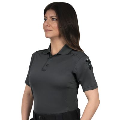 Polo da donna TACTICAL PERFORMANCE manica corta CHARCOAL GRIGIA ROTHCO 88340 4