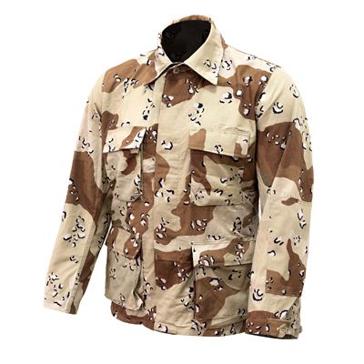Camicia US tipo BDU 6-COL DESERT originale usata