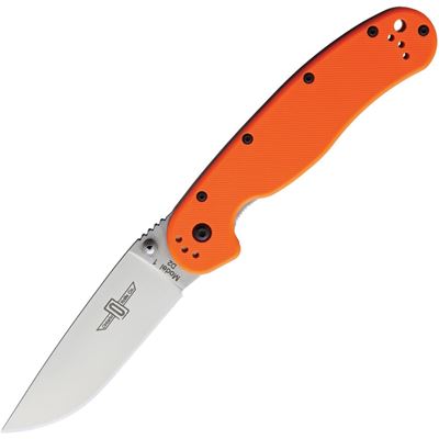 Coltello pieghevole RAT I lama D2 ARANCIONE