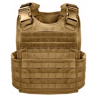 Gilet MOLLE porta piastre COYOTE