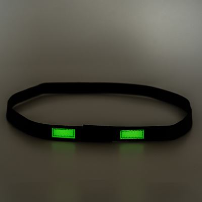 Nastro riflettente per elmetto AČR "Occhi di gatto" /CAT EYES/ VERDE Esercito ceco 89256-OD 2