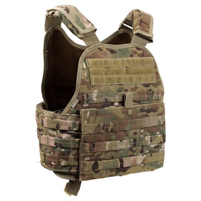 Gilet MOLLE porta piastre MULTICAM