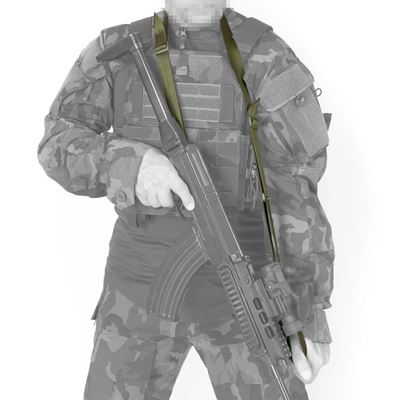 Tracolla tattica a due punti VERDE TacticalPro 89311OD 5