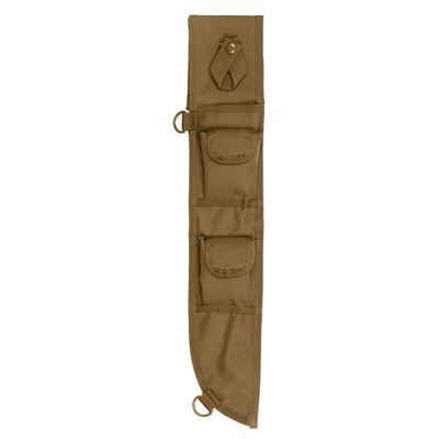 Fodero per machete 45 cm con tasche COYOTE