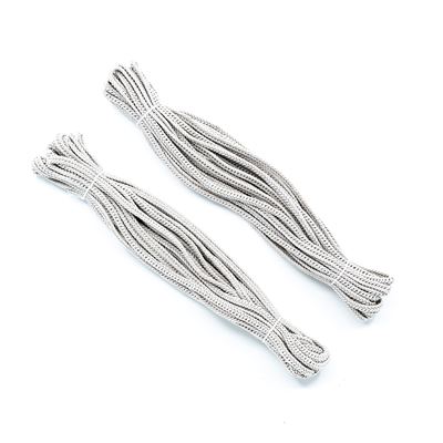 Cordoncino intrecciato decorativo "ŠUJTÁŠ" ARGENTO NV 5 mm (2x10 m)