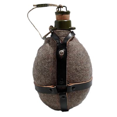 Bottiglia da campo AČR/ČSLA con rivestimento in feltro ALU tappo in plastica a pressione Esercito ceco 89814551 2