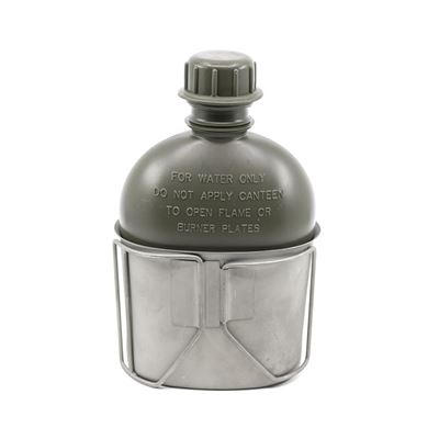 Bottiglia da campo AČR MNS con custodia vz.95 les + beccuccio Esercito ceco 8981455 2