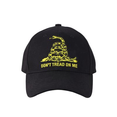 Cappellino da baseball DON'T TREAD ON ME NERO ROTHCO 90280 2