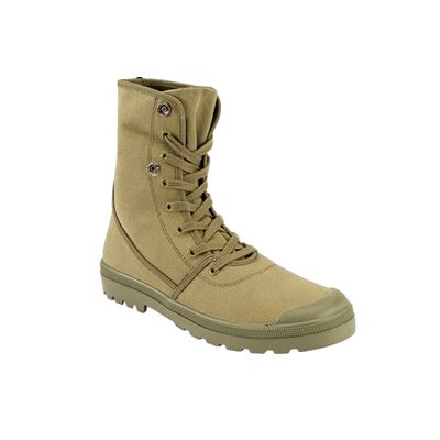 Scarpe MILITARY SNEAKER in tela VERDI BRANDIT 9054-15001 2