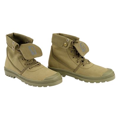 Scarpe MILITARY SNEAKER in tela VERDI