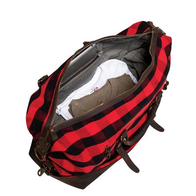 Borsa EXTENDED WEEKENDER da viaggio RED PLAID ROTHCO 9086 3