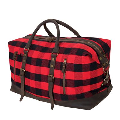 Borsa EXTENDED WEEKENDER da viaggio RED PLAID