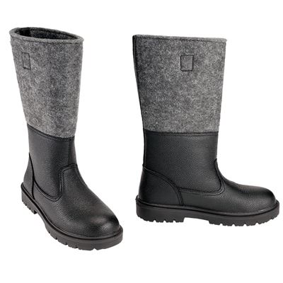 Scarpe in pelle e feltro Knobelbecher FILZ