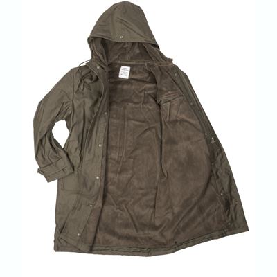 Giacca parka BW lunga con imbottitura VERDE Bundeswehr 91010250 2