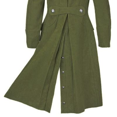 Cappotto di lana rumeno con chiusura a doppio petto usato Esercito rumeno 91016700 6