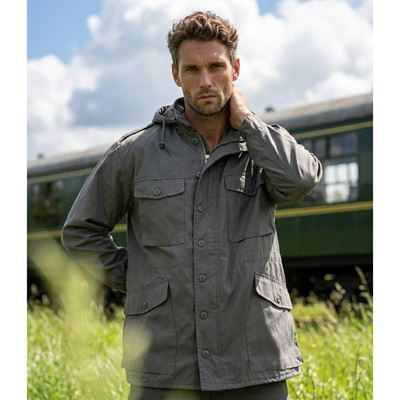 Giacca parka lunga AUSTRIACA GRIGIA Esercito austriaco 91038808 2