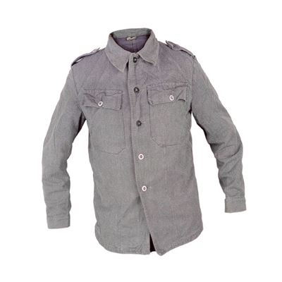 Camicia svizzera DENIM da lavoro GRIGIA/VERDE usata