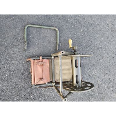 Svolgicavo militare da spalla BW con bobina usato Bundeswehr 9105412 3