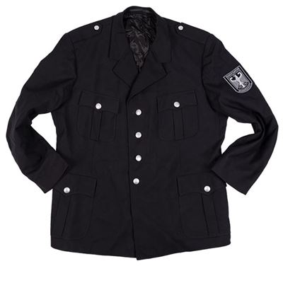 Giacca BW Feuerwehr Uniform per vigili del fuoco BLU SCURO usata