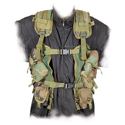 Gilet tattico US LBV 2 WOODLAND usato
