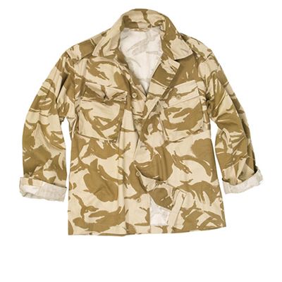 Camicia da campo britannica a maniche lunghe DPM DESERT usata