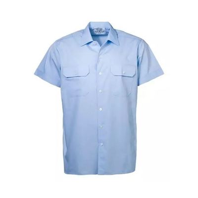 Camicia da lavoro BW maniche corte BLU usata