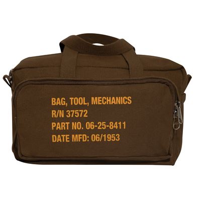Borsa GI MECHANICS TOOL in tela EARTH BROWN