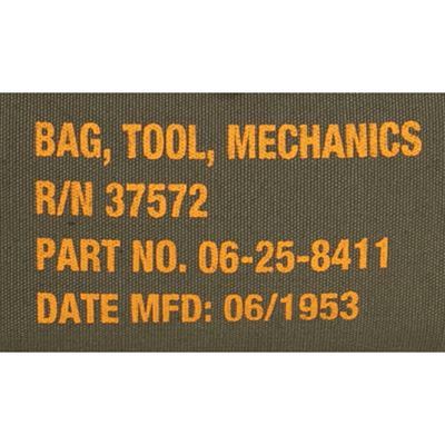 Borsa GI MECHANICS TOOL in tela VERDE ROTHCO 9114 4