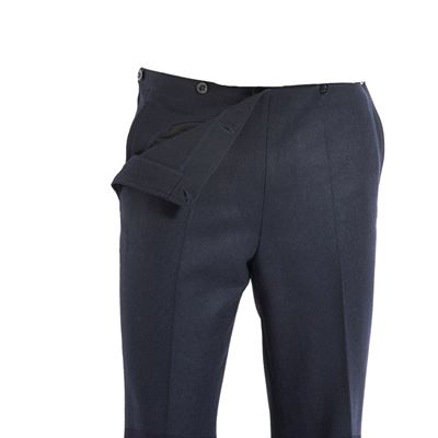 Pantaloni BW MARINE GABARDINE FLAP BLU usati Bundeswehr 91150450 2