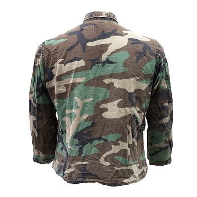 Camicia US tipo BDU WOODLAND rip-stop usata Esercito americano 91189310r 2