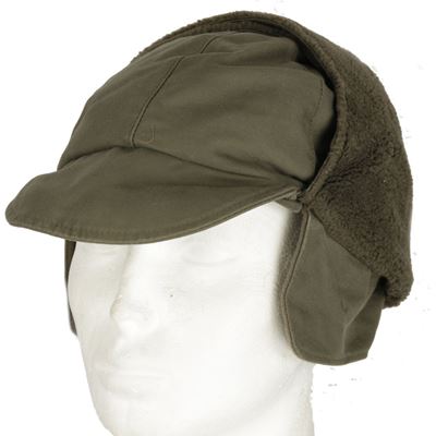 Cappellino invernale BW con visiera VERDE usato