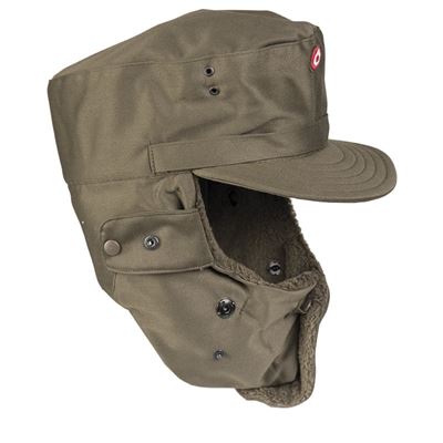 Čepice zimní RAKOUSKÁ ZELENÁ Esercito austriaco 91211400 2