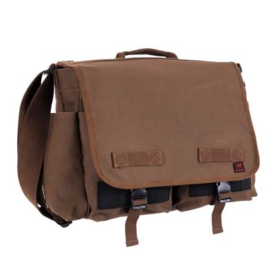 Borsa a tracolla CONCEALED CARRY Messenger MARRONE ROTHCO 91219 2