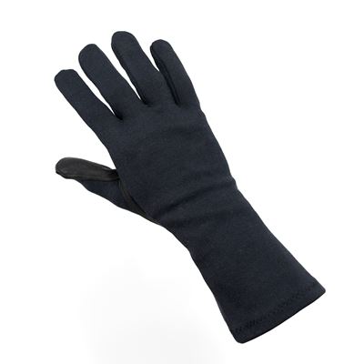 Guanti da pilota BW aramid/pelle NERI usati