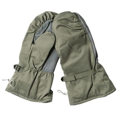 Guanti BW con pollice e fodera VERDI usati