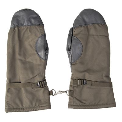 Guanti BW con fodera VERDI usati Bundeswehr 91258800 3