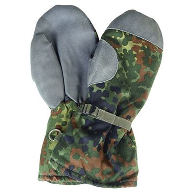 Guanti BW con pollice e fodera FLECKTARN usati