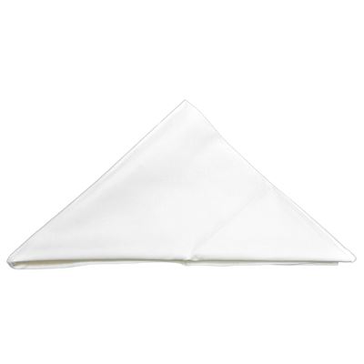 Sciarpa BW a tre punte originale BIANCA usata