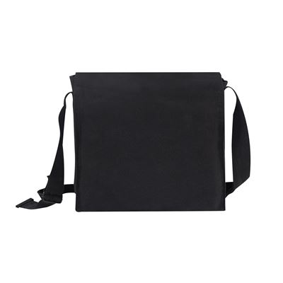 Borsa a tracolla in tela VINTAGE con cinturini in pelle NERO ROTHCO 9127 2