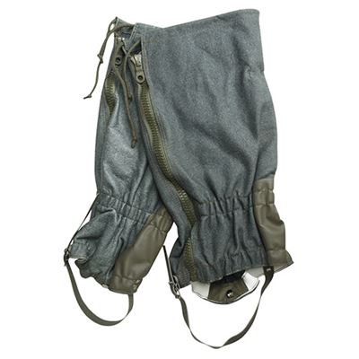 Spinky/copriscarpe svizzeri con cinturini e cerniera GRIGI usati