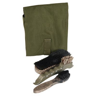 Set di 3 spazzole per pulire le scarpe olandesi