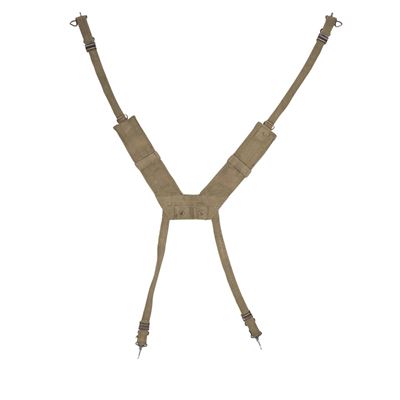 Bretelle imbracatura belga modello H M56 originale VERDE Esercito belga 91351610 2