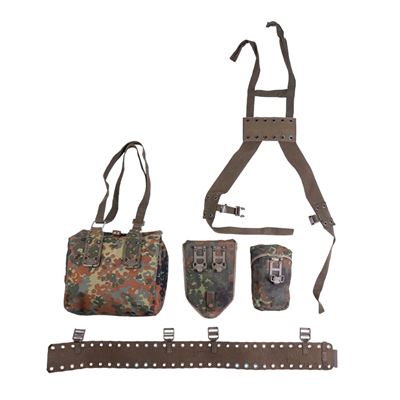 Sistema portante BW set da 5 pezzi FLECKTARN usato Bundeswehr 91353120 2