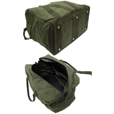 Borsa BW grande con tracolla VERDE usata Bundeswehr 91383501 3