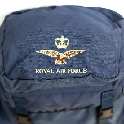 Batoh BRITSKÝ RAF medium DAYSACK MODRÝ použitý Esercito britannico 91403663-2 2